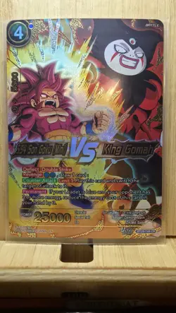 SS4 Son Goku(Mini) VS King Gomah Dragon Ball Card Game Prismatic Clash - Image 2