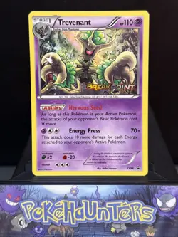 Pokemon Card Trevenant XY94 XY Breakpoint Holo Prerelease Promo LP - Image 1