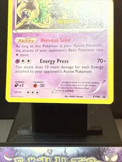 Pokemon Card Trevenant XY94 XY Breakpoint Holo Prerelease Promo LP - Image 3
