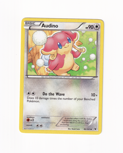 Audino 85/101 Noble Victories Regular Non Holo Pokemon Card Light Played LP - Image 1