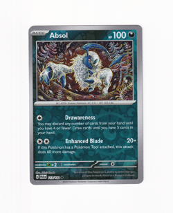 Absol 113/182 SV04: Paradox Rift Reverse Holo 2023 Pokemon Card Near Mint NM - Image 1