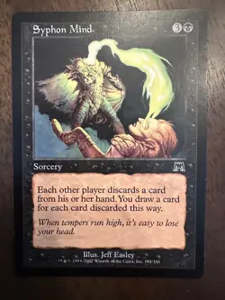 Syphon Mind : MTG Magic The Gathering / Onslaught #175 / LP-NM - Image 1