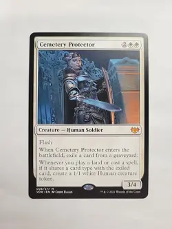 MTG - Cemetery Protector Innistrad: Crimson Vow Regular Mythic #006 - Image 1