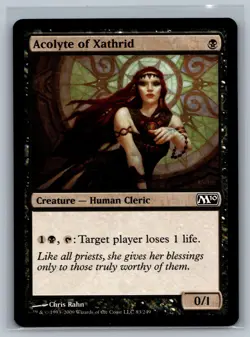 MTG Magic 2010 4x Acolyte of Xathrid #83/249 TCG CCG M10 Playset - Image 1