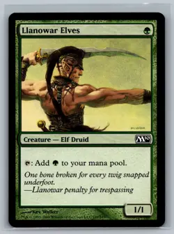 MTG Magic 2010 4x Llanowar Elves #189/249 TCG CCG M10 Playset - Image 1