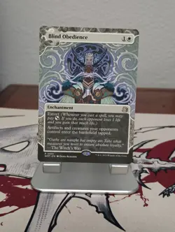 Blind Obedience Wilds of Eldraine Enchanting Tales Regular #1 MTG Near Mint Rare - Image 1