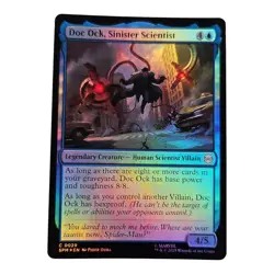 Doc Ock, Sinister Scientist #29 Common Foil MTG 2025 Marvel's Spider-Man (SPM) - Image 1