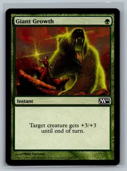 MTG Magic 2010 4x Giant Growth #184/249 TCG CCG M10 Playset - Image 1