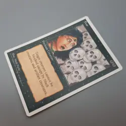 MTG card Magic The Gathering Playing Enchant Creature Fear Deckmaster 4th 1995 - Image 2