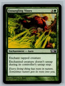 MTG Magic 2010 4x Entangling Vines #181/249 TCG CCG M10 Playset - Image 1