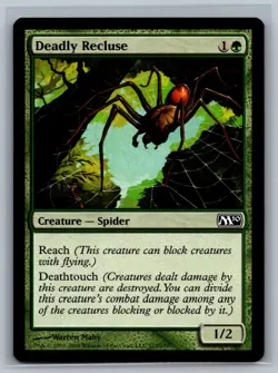 MTG Magic 2010 4x Deadly Recluse #175/249 TCG CCG M10 Playset - Image 1
