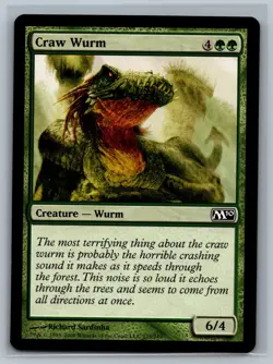 MTG Magic 2010 4x Craw Wurm #173/249 TCG CCG M10 Playset - Image 1