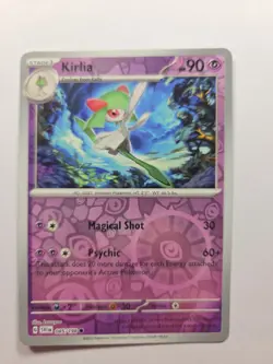 Kirlia 085/198 Scarlet And Violet Svi Reverse Holo Near Mint Nm Pokemon Tcg - Image 1