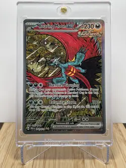 Pokemon TCG Roaring Moon ex SIR #162/131 Prismatic Evolutions NM English - Image 1
