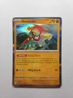 Hawlucha 118/198 Svi Scarlet And Violet Holo Rare Near Mint Nm Pokemon Tcg - Image 1