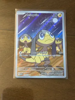 Pokemon Helioptile 143/132 Illustration Rare Mega Evolution set English - Image 1
