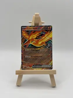 Pokemon Destined Rivals Team Rockets Moltres EX 31/182 pack fresh - Image 1