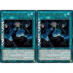 RAGNARAIKA BLOOM 2x (Fioritura Ragnaraika) • Ultra R • MP25 EN196 • 1Ed • Yugioh - Image 1