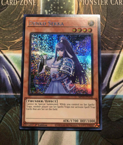 *** DENKO SEKKA *** PRISMATIC SECRET RARE 1ST EDITION MP25-EN136 YUGIOH - Image 1
