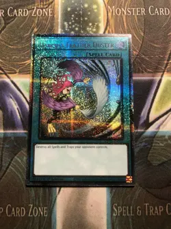 *** HARPIE'S FEATHER DUSTER *** ALTERNATE ART STARLIGHT RARE MP25-EN016 YUGIOH! - Image 1