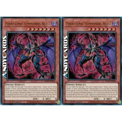 PHANTASMAL SUMMONING BEAST 2x • Ultra R SP • MP25 EN156 • 1Ed • Yugioh ANDYCARDS - Image 1