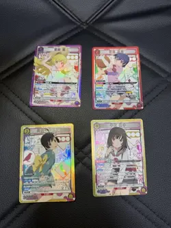 YuGiOh Shinobu Oshino Kanbaru Suruga Sengoku Nadeshiko Union Arena - Image 1