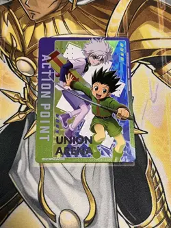 YuGiOh ACTION POINT UA03BT/HTR1AP02 Gon Killua Play Use - Image 1