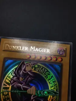 YUGIOH 2003 | DARK MAGICIAN | SDY-G005 | OLD PRINT GERMAN | EXCELLENT - VG - Image 4