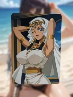 Ishizu Ishtar Yugioh Anime Waifu Sexy Goddess Doujin Lewd Hentai Card - Image 1