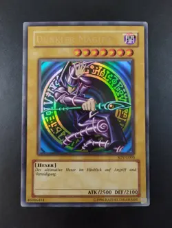 YUGIOH 2003 | DARK MAGICIAN | SDY-G005 | OLD PRINT GERMAN | EXCELLENT - Image 1