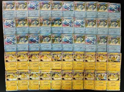 100 Eevee R Holo Half Arts Lot Set Pokemon Japanese Cards W124 - Image 2