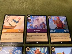 Disney Lorcana The First Chapter Complete Set Error Errata Cards NM/M (NON-FOIL) - Image 2