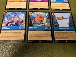Disney Lorcana The First Chapter Complete Set Error Errata Cards NM/M (NON-FOIL) - Image 3