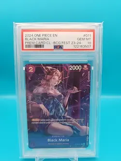 Black Maria Premium Card Collection (ST04-011) PSA 10 - Image 1