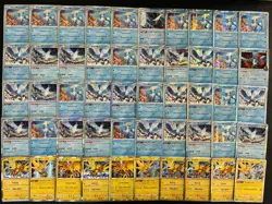100 Moltres & Zapdos & Articuno R Arte Lot Set Pokemon Japanese Cards W060 - Image 3