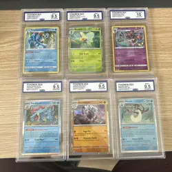 Lot of 6 Pokemon CGC Graded Cards - Feraligatr, Dragapult, Annihilape & More - Image 1