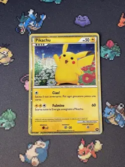 Pokemon Cards Pikachu PW Italian 2010 World Collection Promo - (NM-) - Image 1