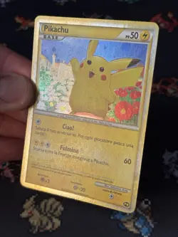 Pokemon Cards Pikachu PW Italian 2010 World Collection Promo - (NM-) - Image 3