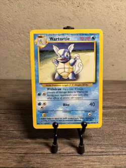 Wartortle 42/102 - Uncommon 1999 English Base Set Pokemon Card - Fast Ship-LP!! - Image 1