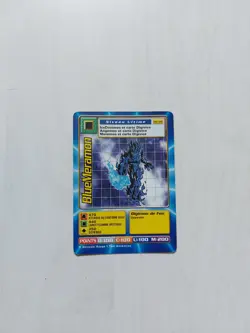 Bluemeramon Carte Digimon Francais Bandai 2000 Bo-128 Serie 3 French Card - Image 1