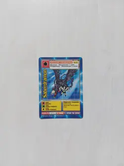 Saberdramon Carte Digimon Francais Bandai 2000 Bo-119 Serie 3 French Card - Image 1