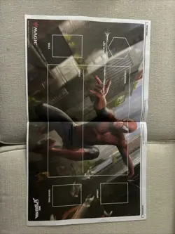 2025 SDCC Marvel Magic The Gathering Spider-Man Daily Bugle Newspaper Playmat(2) - Image 2