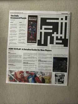 2025 SDCC Marvel Magic The Gathering Spider-Man Daily Bugle Newspaper Playmat(2) - Image 3