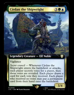 Cirdan the Shipwright (Extended Art) 133 R Commander: The Lord of the Rings: Tal - Image 1