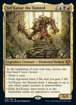 FOIL Sol'Kanar the Tainted - Dominaria United - DMU MTG EN-J - Image 1