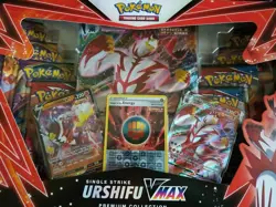 Pokemon Single & Rapid Strike Urshifu VMAX Premium Collection Box Sealed 820650838934 - Image 5