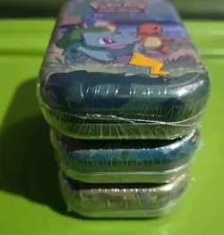 3 Pokemon 25th Anniversary Celebrations Mini Tin, factory sealed. - Image 4