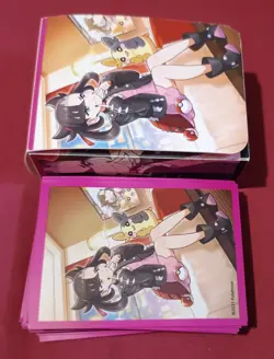 Pokemon Marnie Japanese Trainer Collection Binder + Deck Box + 60 Sleeves - Image 2