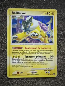 RAIKOU HOLO - POKEMON 16/132 D&P MERVEILLES SECRETES FR - Image 1