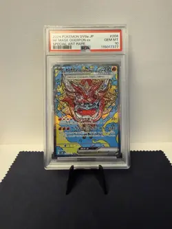 Pokemon TCG: Terastal Festival Hearthflame Mask Ogerpon ex 204/187 SAR PSA 10 - Image 2